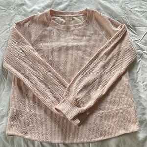 Blush pink sweatshirt